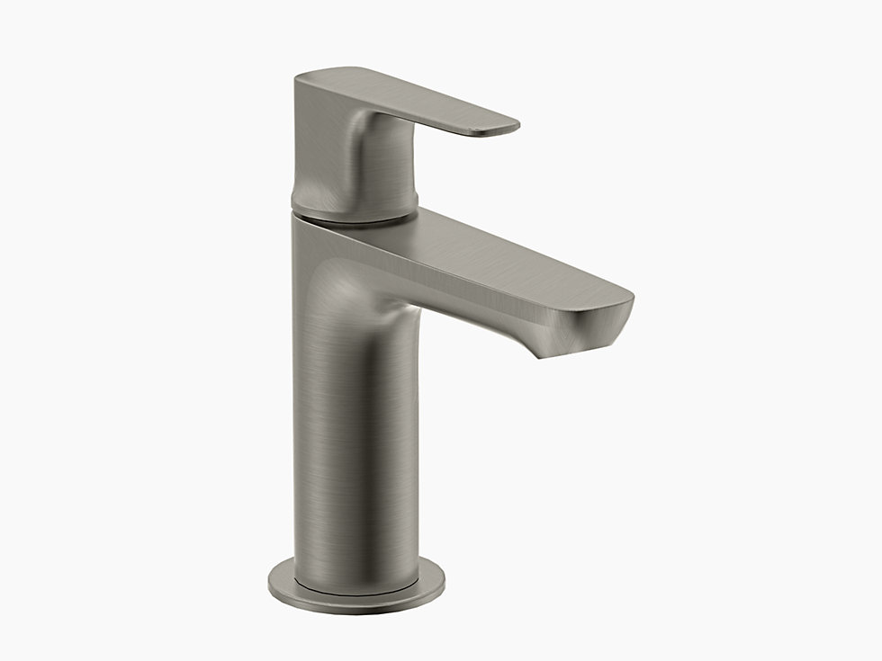 Kohler - Aleo+  Single-control Pillar Lavatory Faucet In Polished Chrome